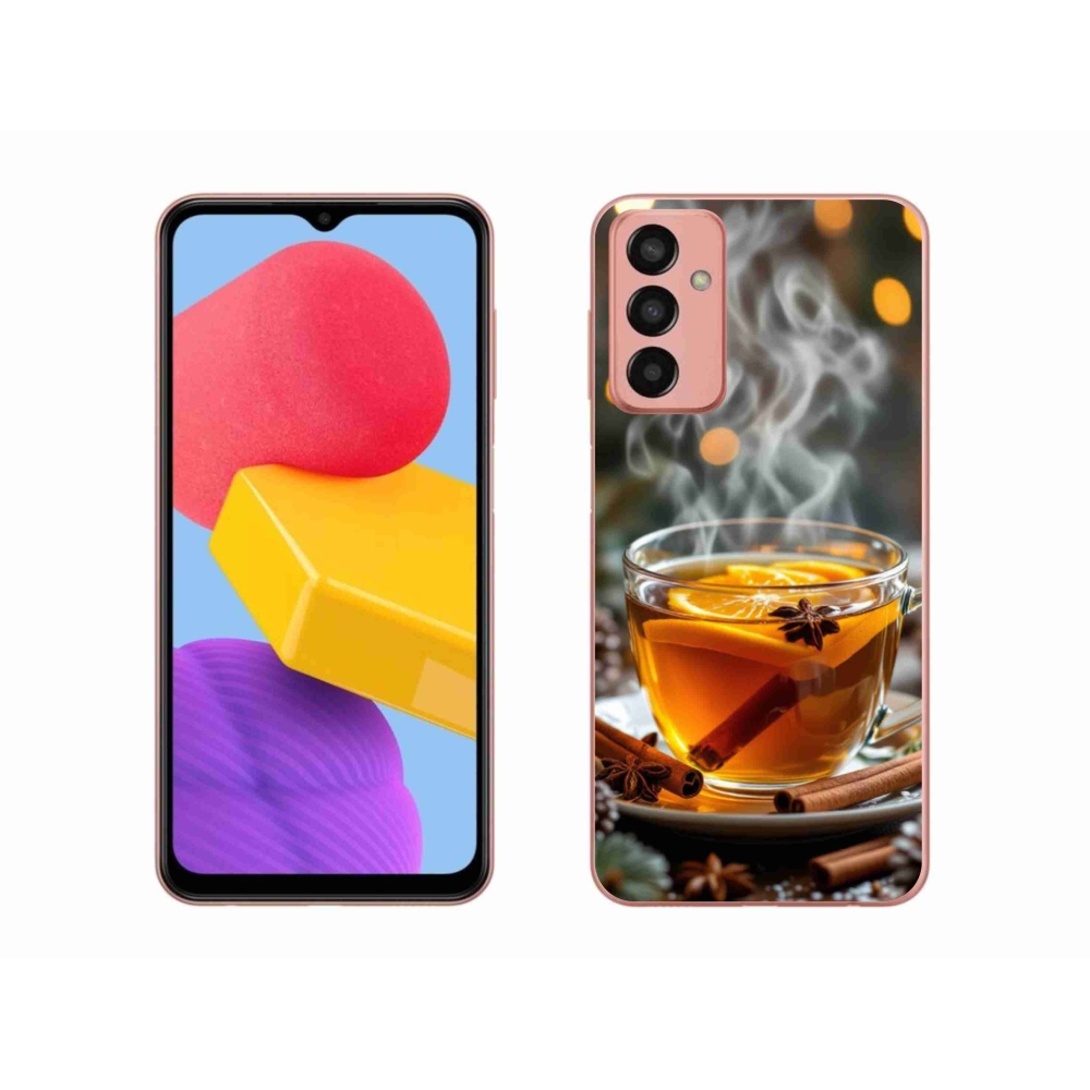 Gelový kryt mmCase na Samsung Galaxy M13 - vánoční punč