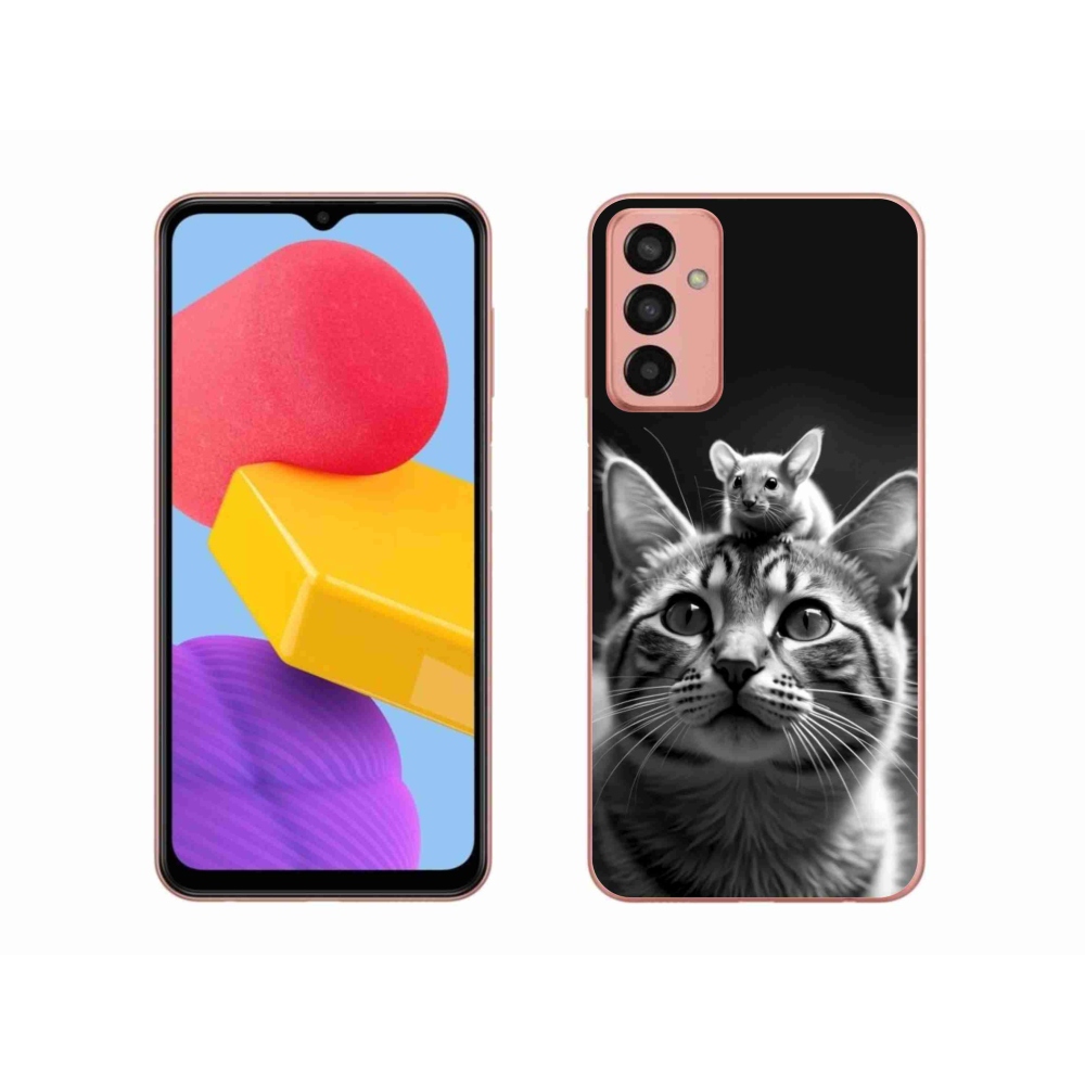 Gelový kryt mmCase na Samsung Galaxy M13 - zvířecí přátelství 2