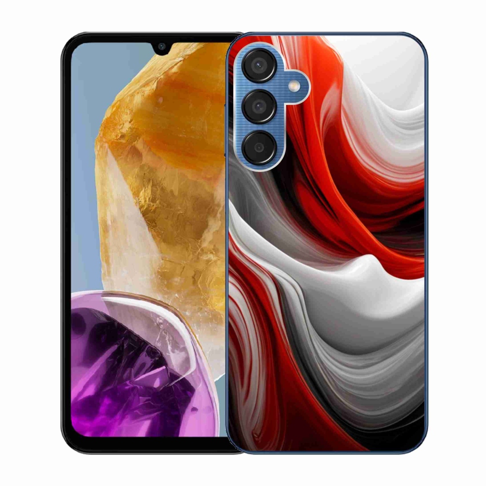 Gelový kryt mmCase na Samsung Galaxy M15 5G - abstraktní motiv 47