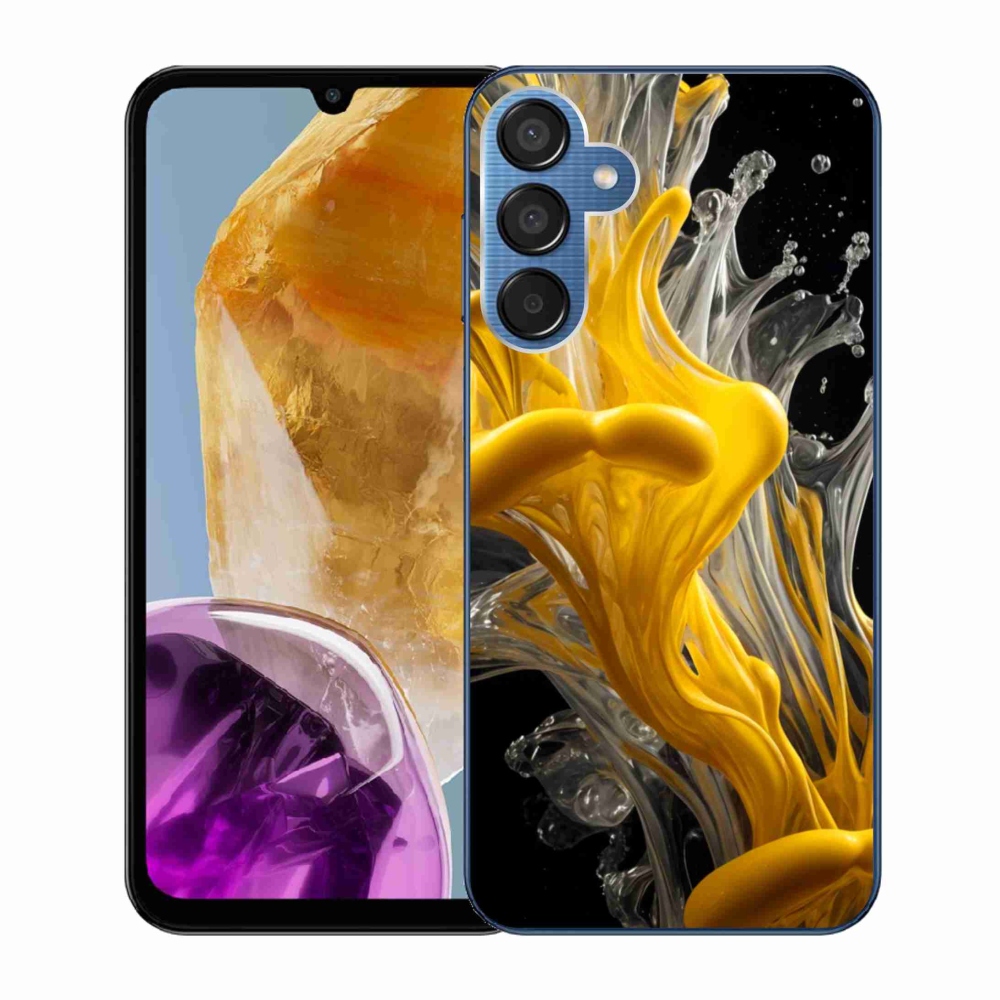Gelový kryt mmCase na Samsung Galaxy M15 5G - abstraktní motiv 48