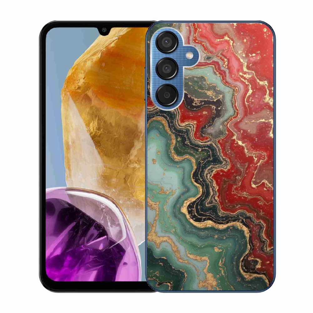 Gelový kryt mmCase na Samsung Galaxy M15 5G - abstraktní motiv 55