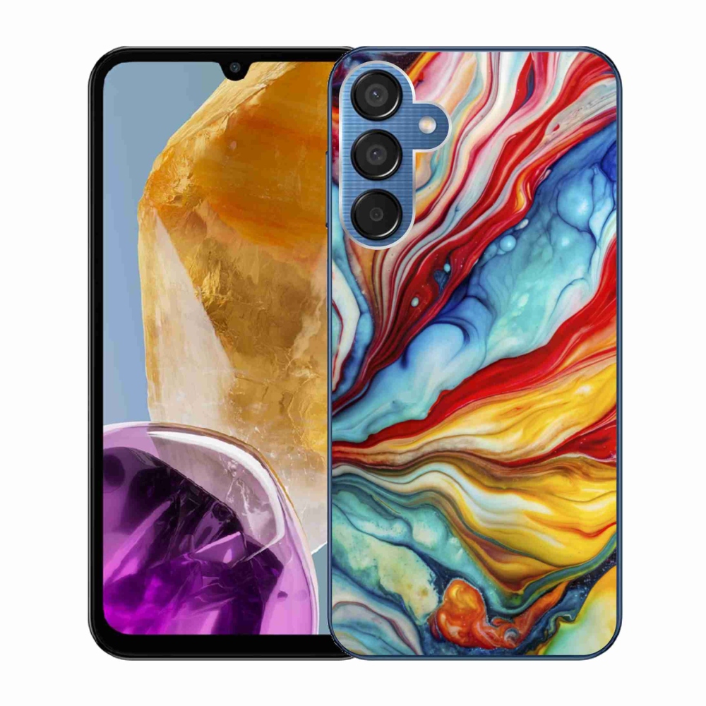 Gelový kryt mmCase na Samsung Galaxy M15 5G - abstraktní motiv 58