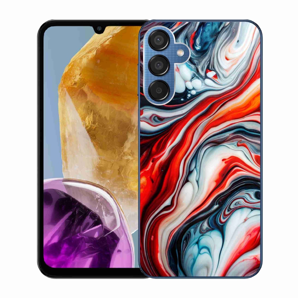Gelový kryt mmCase na Samsung Galaxy M15 5G - abstraktní motiv 63