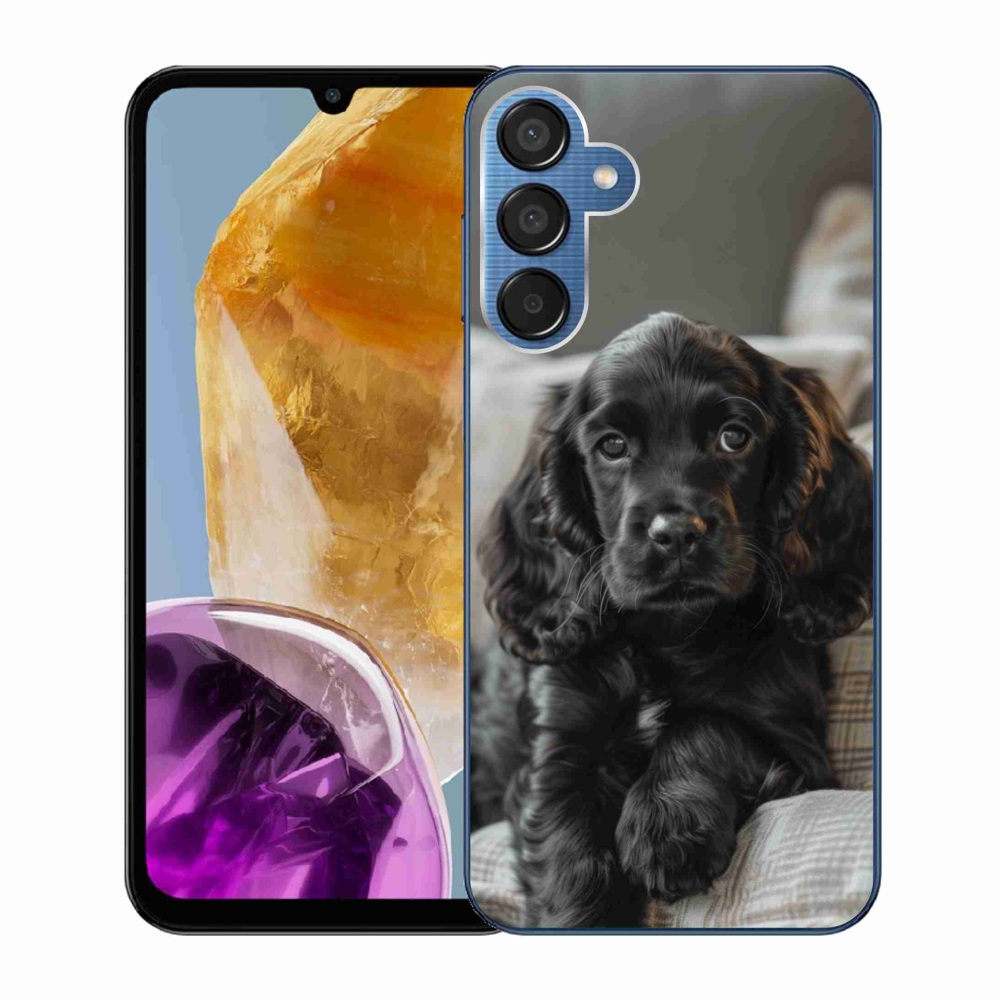 Gelový kryt mmCase na Samsung Galaxy M15 5G - anglický kokršpaněl