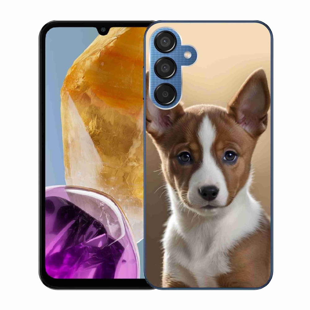Gelový kryt mmCase na Samsung Galaxy M15 5G - basenji