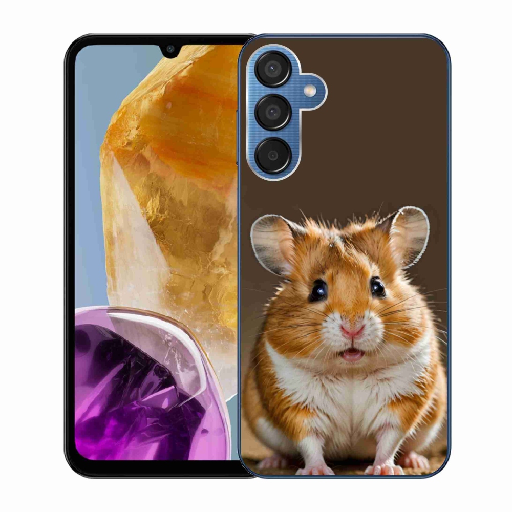 Gelový kryt mmCase na Samsung Galaxy M15 5G - křeček