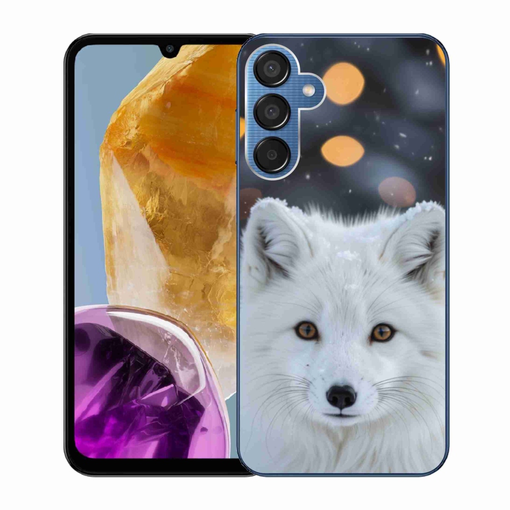 Gelový kryt mmCase na Samsung Galaxy M15 5G - liška polární