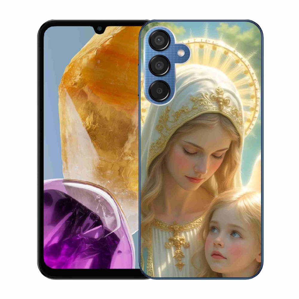 Gelový kryt mmCase na Samsung Galaxy M15 5G - náboženský motiv 2