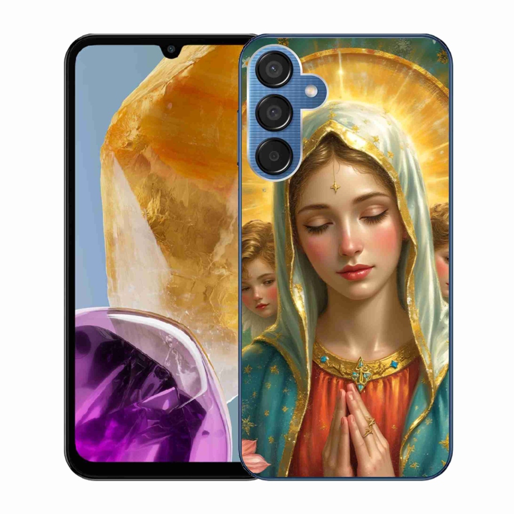 Gelový kryt mmCase na Samsung Galaxy M15 5G - náboženský motiv 3