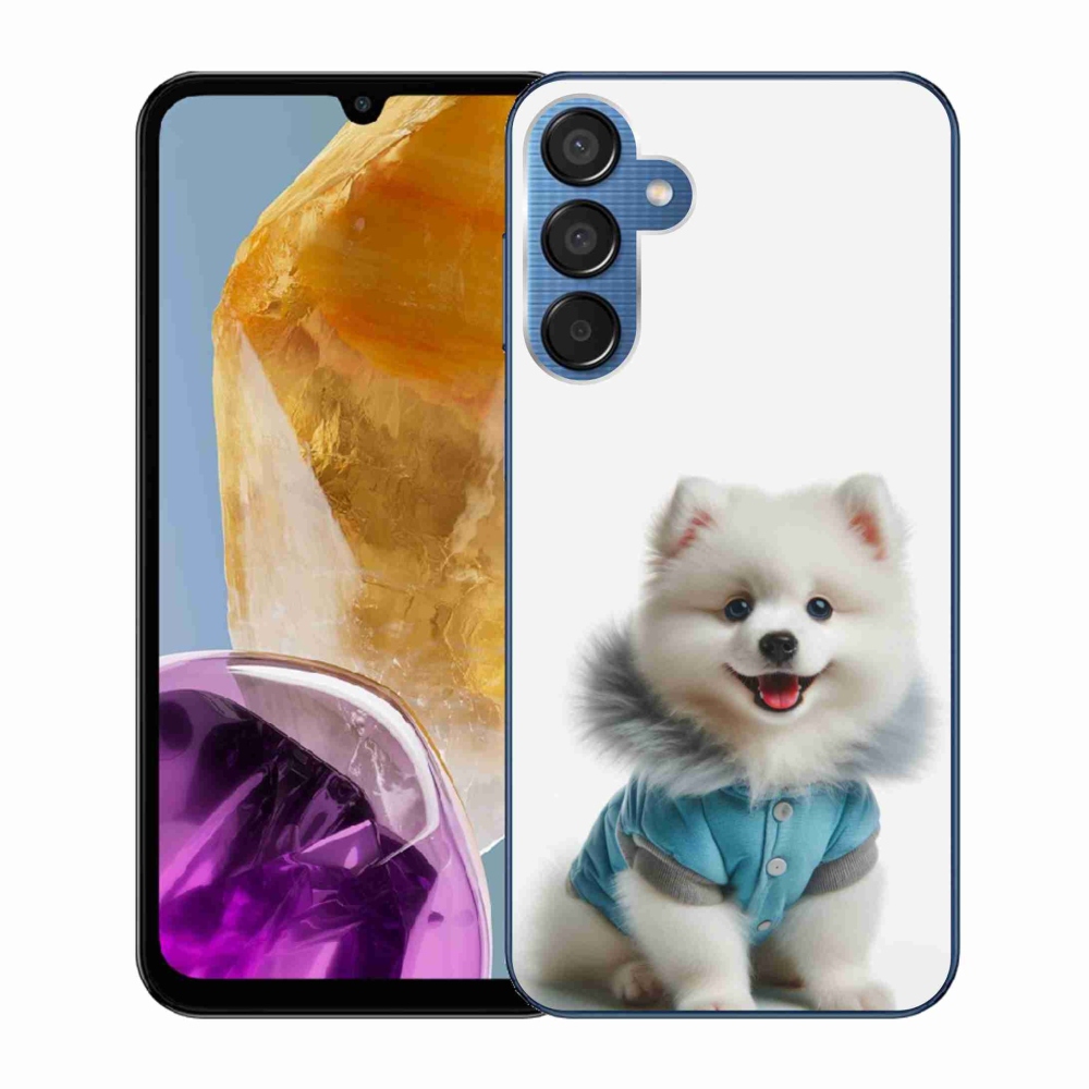 Gelový kryt mmCase na Samsung Galaxy M15 5G - pomeranian