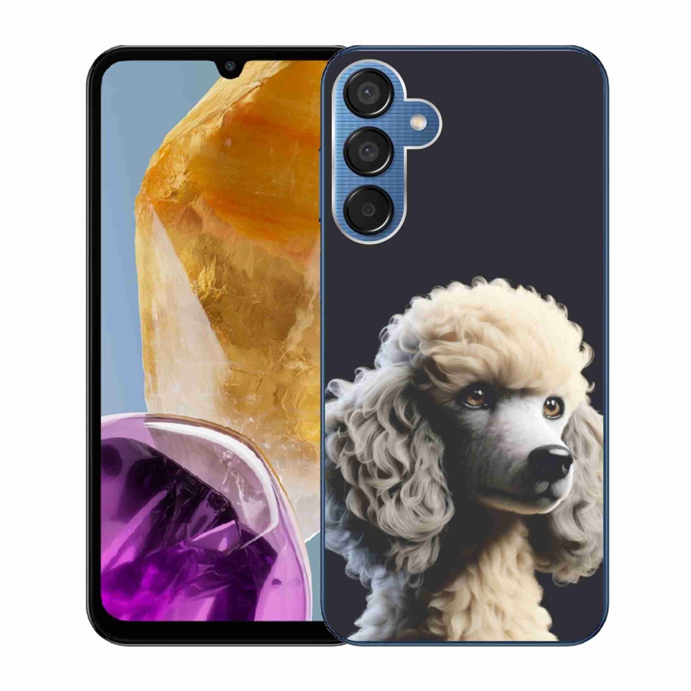 Gelový kryt mmCase na Samsung Galaxy M15 5G - pudl