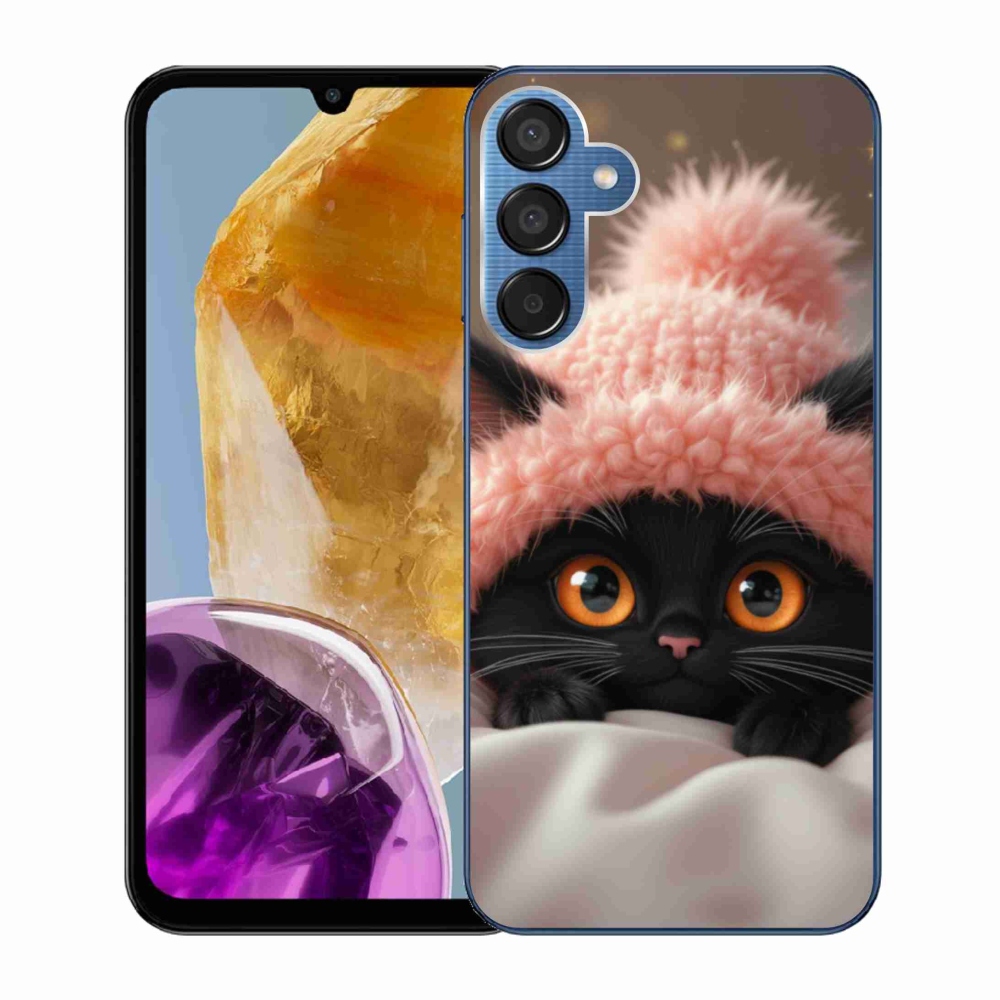 Gelový kryt mmCase na Samsung Galaxy M15 5G - roztomilé kotě 7