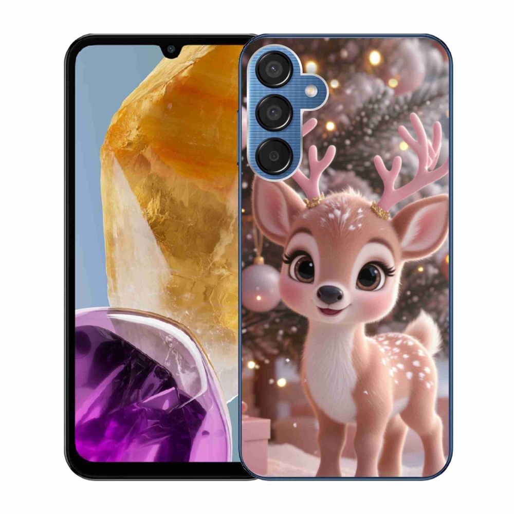 Gelový kryt mmCase na Samsung Galaxy M15 5G - roztomilý sob