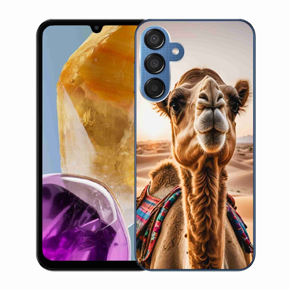 Gelový kryt mmCase na Samsung Galaxy M15 5G - velbloud