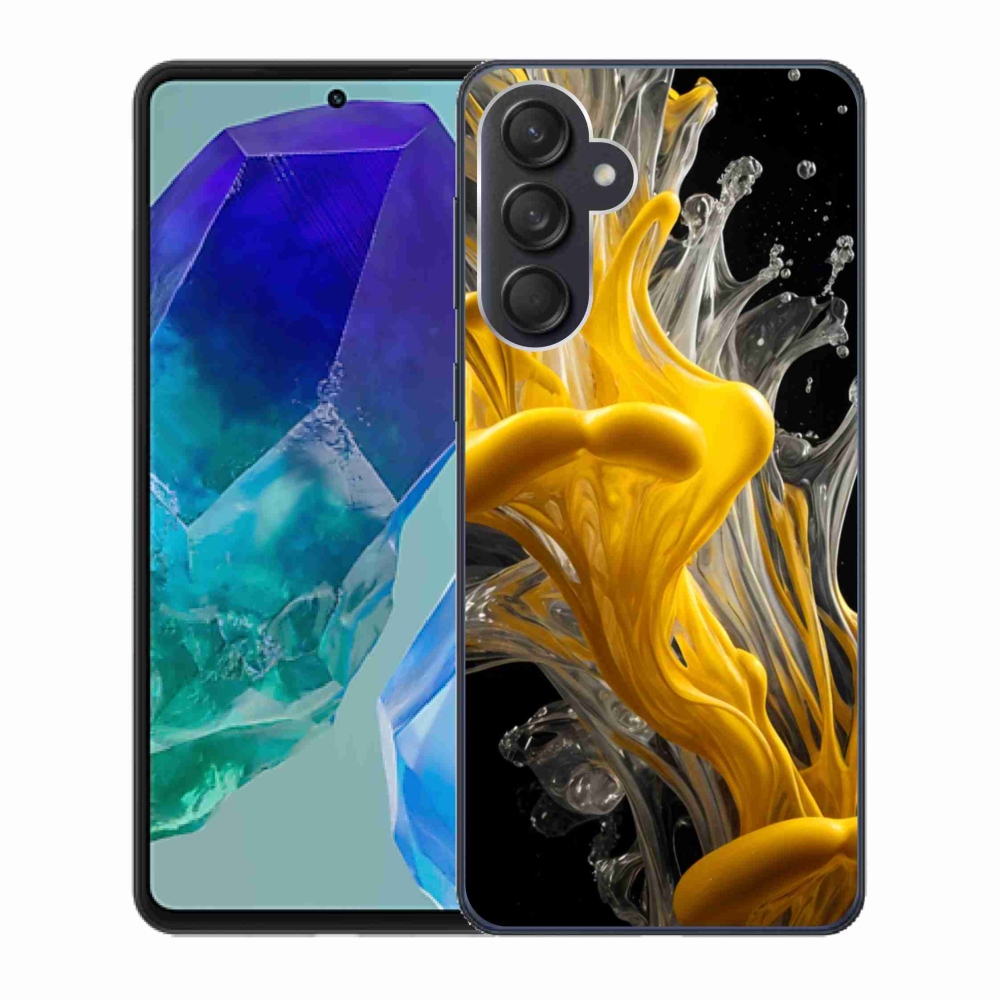Gelový kryt mmCase na Samsung Galaxy M55 5G - abstraktní motiv 48