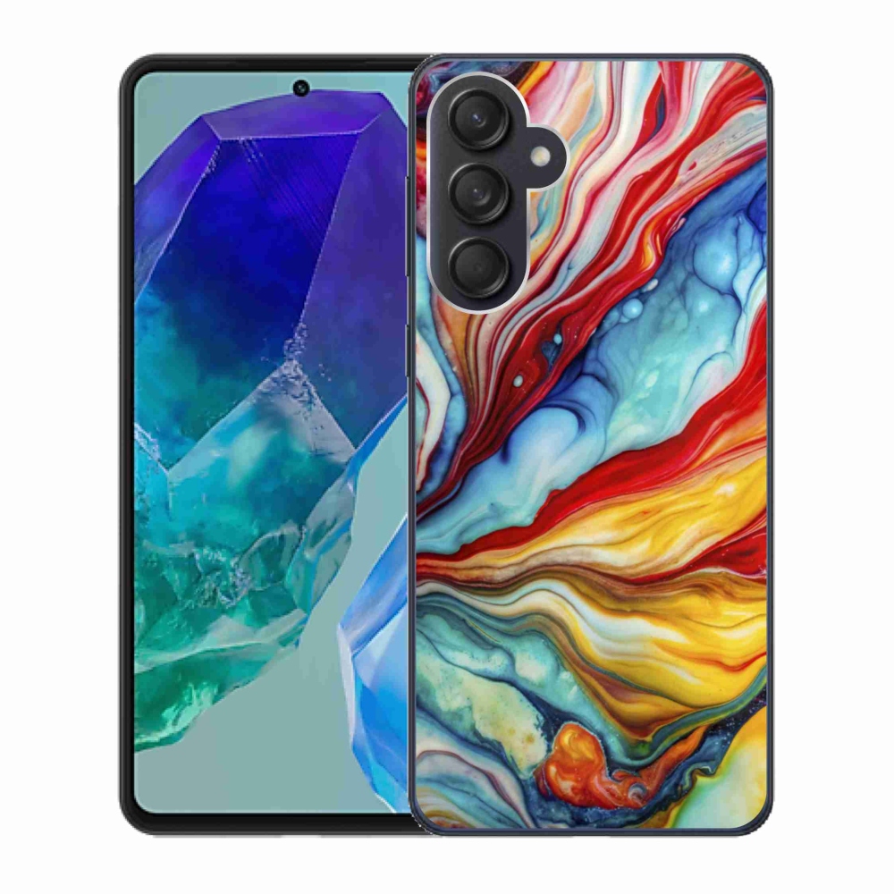 Gelový kryt mmCase na Samsung Galaxy M55 5G - abstraktní motiv 58