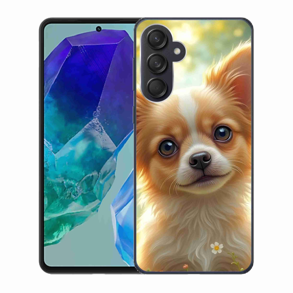 Gelový kryt mmCase na Samsung Galaxy M55 5G - čivava 5