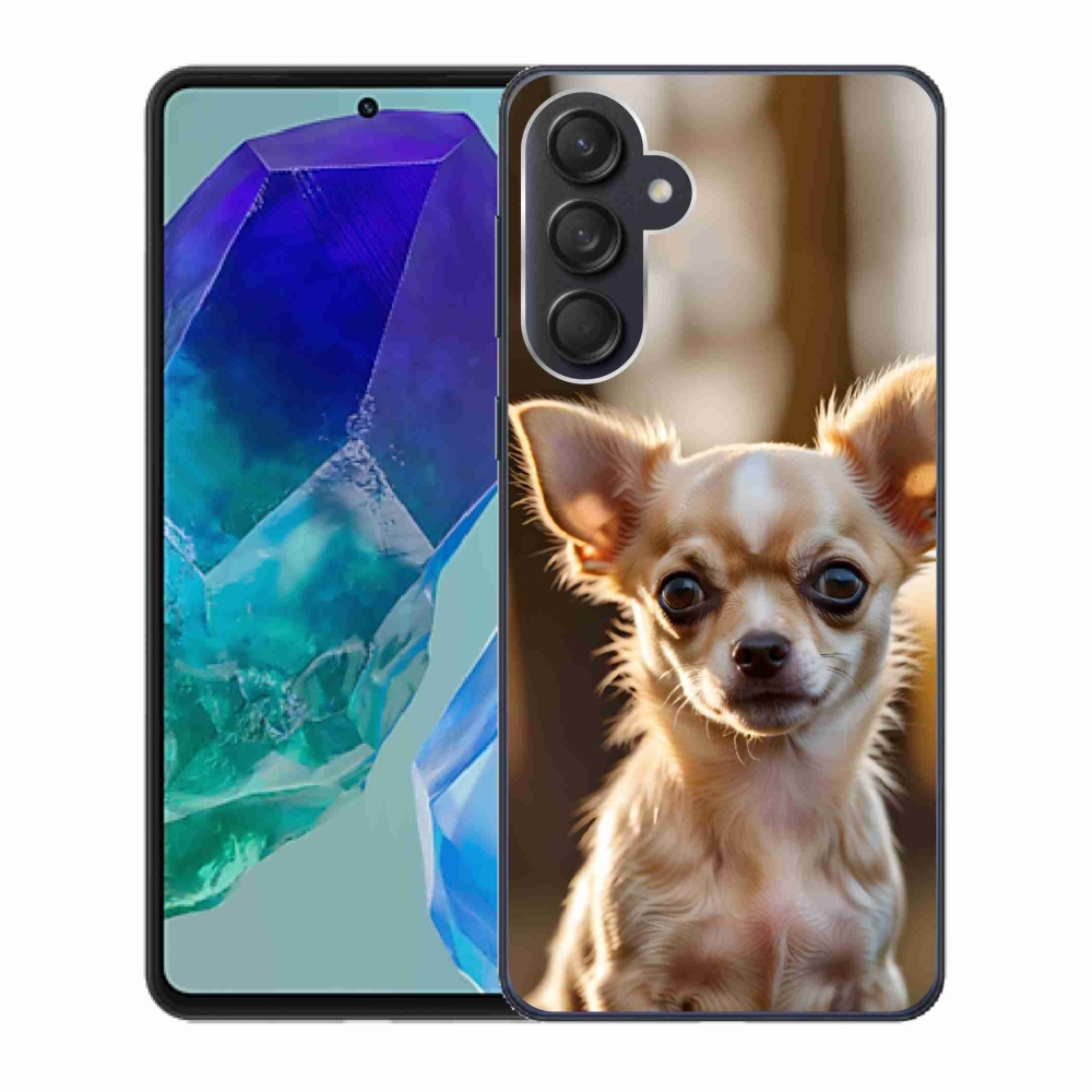 Gelový kryt mmCase na Samsung Galaxy M55 5G - čivava 6