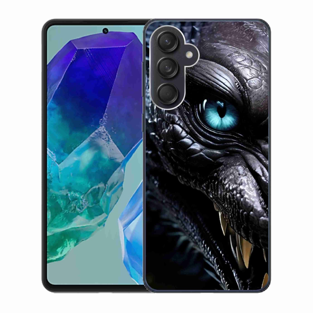 Gelový kryt mmCase na Samsung Galaxy M55 5G - dračí pohled
