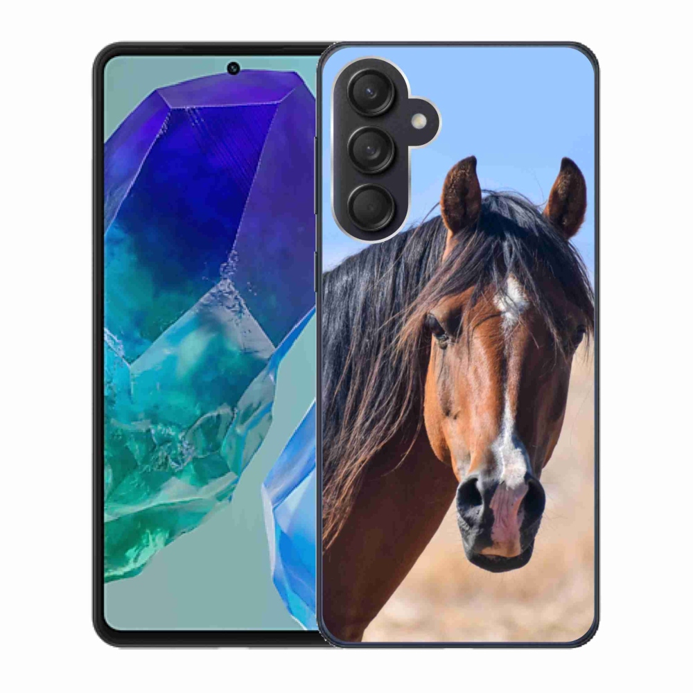 Gelový kryt mmCase na Samsung Galaxy M55 5G - klidný kůň