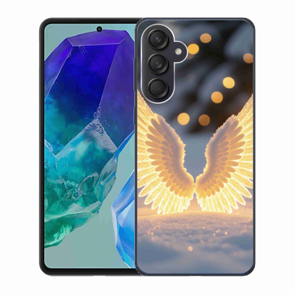 Gelový kryt mmCase na Samsung Galaxy M55 5G - křídla