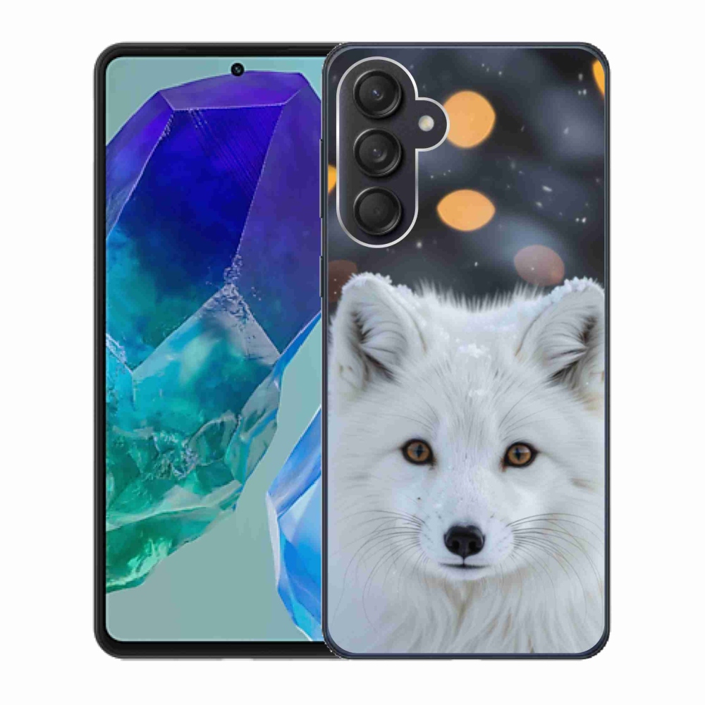Gelový kryt mmCase na Samsung Galaxy M55 5G - liška polární
