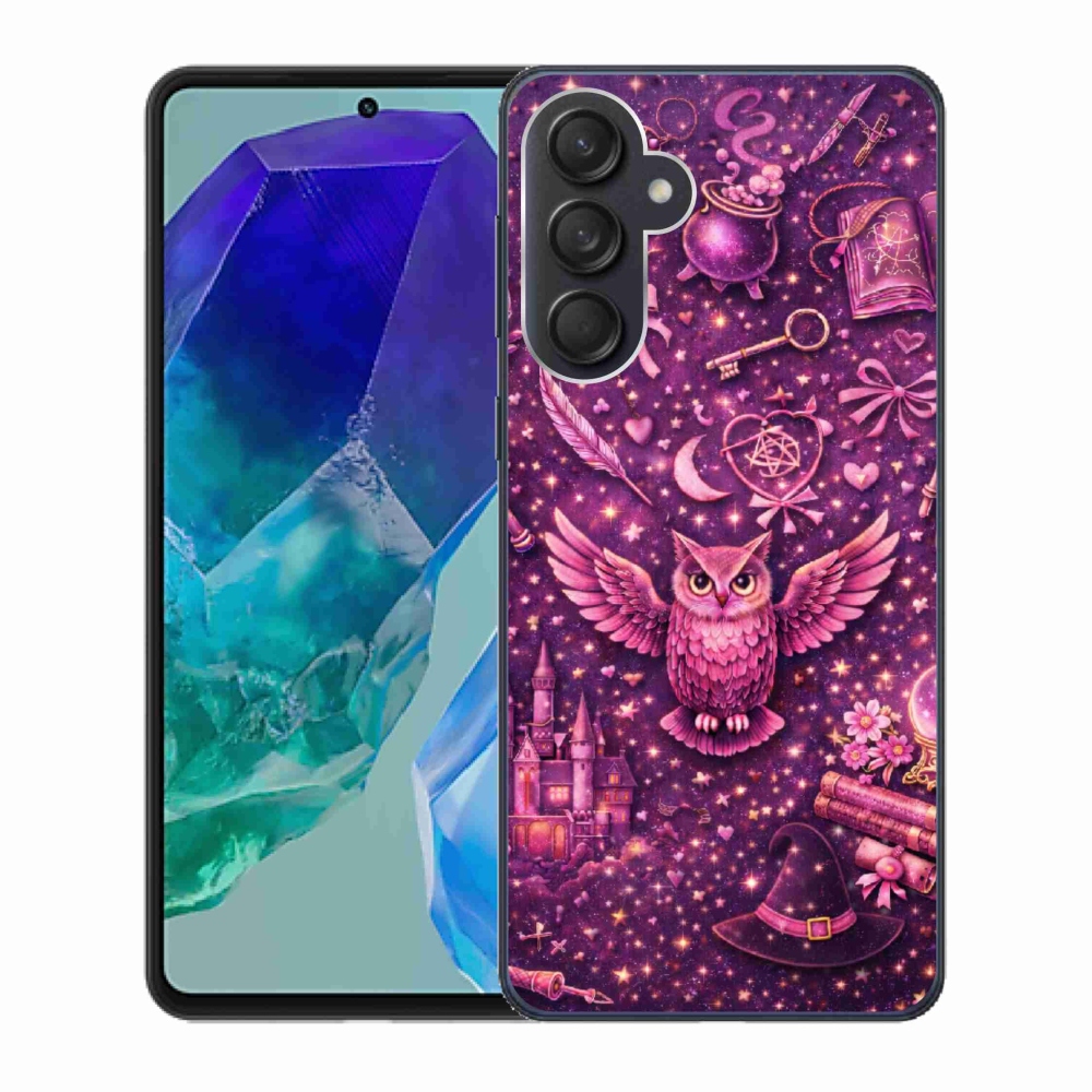 Gelový kryt mmCase na Samsung Galaxy M55 5G - magický svět