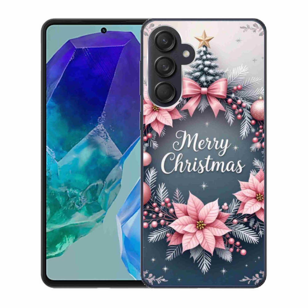 Gelový kryt mmCase na Samsung Galaxy M55 5G - merry christmas
