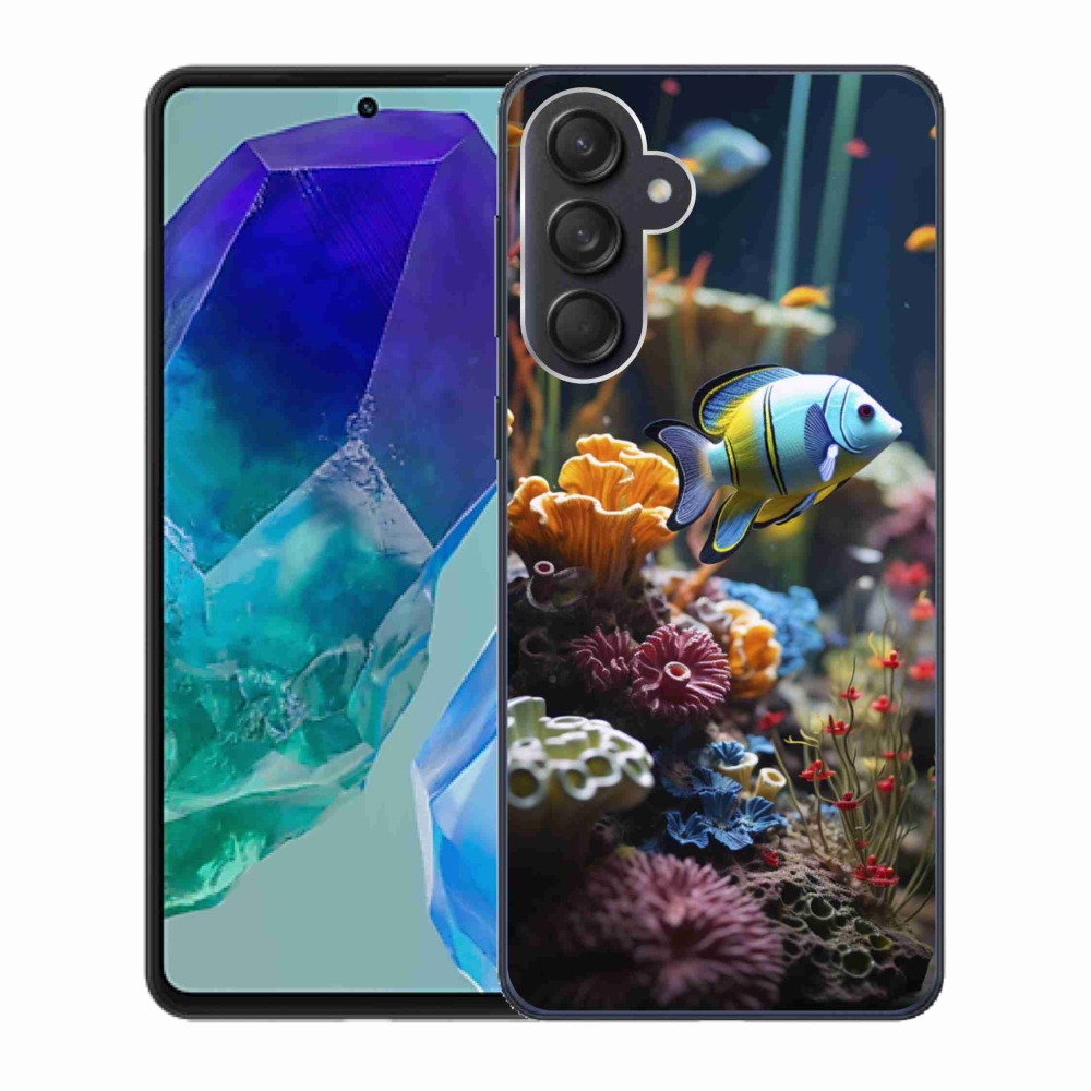 Gelový kryt mmCase na Samsung Galaxy M55 5G - mořský svět 5