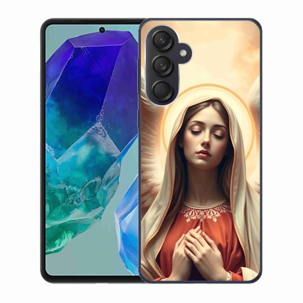 Gelový kryt mmCase na Samsung Galaxy M55 5G - náboženský motiv