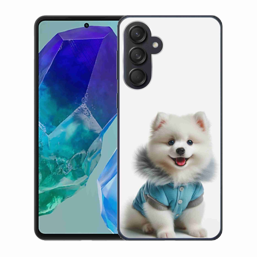 Gelový kryt mmCase na Samsung Galaxy M55 5G - pomeranian