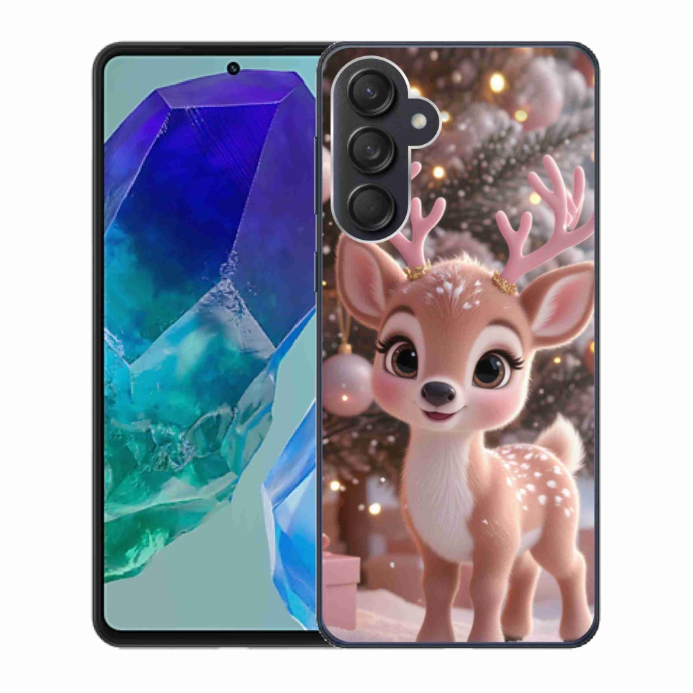 Gelový kryt mmCase na Samsung Galaxy M55 5G - roztomilý sob
