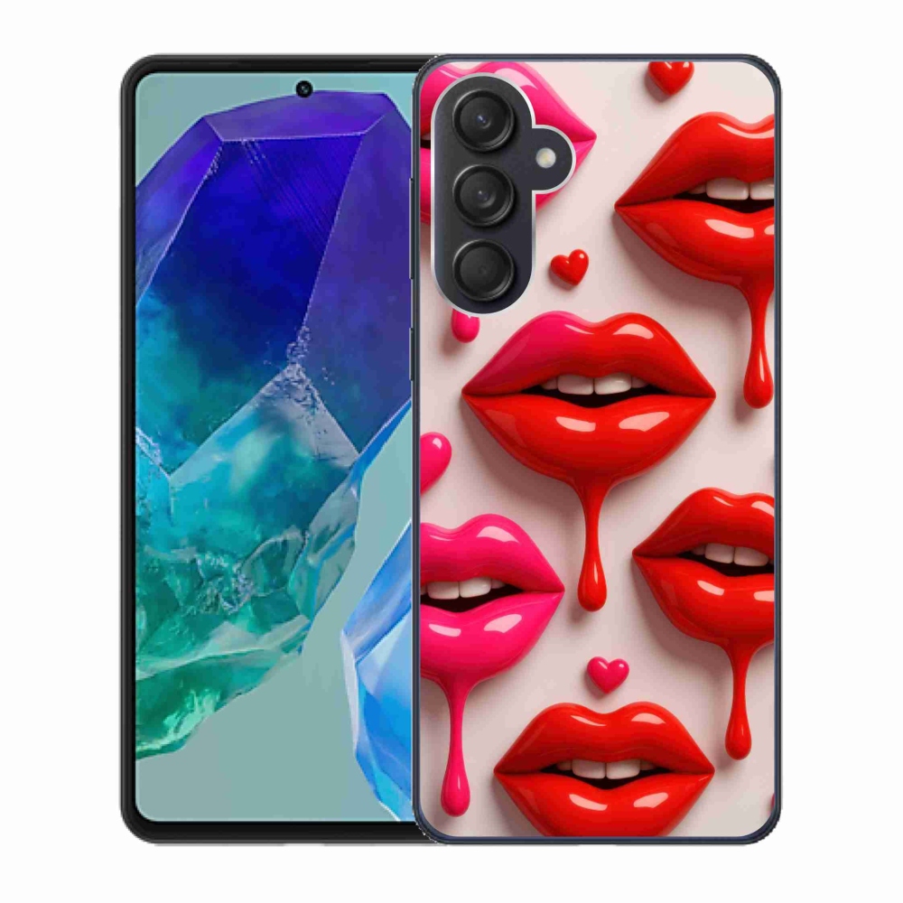 Gelový kryt mmCase na Samsung Galaxy M55 5G - rty 2
