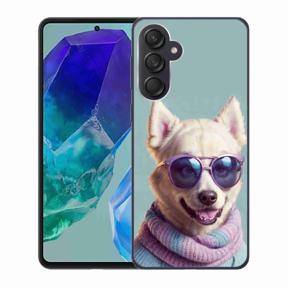 Gelový kryt mmCase na Samsung Galaxy M55 5G - stylový německý špic