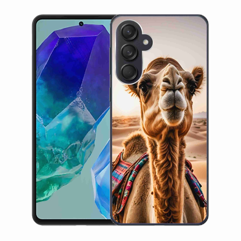 Gelový kryt mmCase na Samsung Galaxy M55 5G - velbloud
