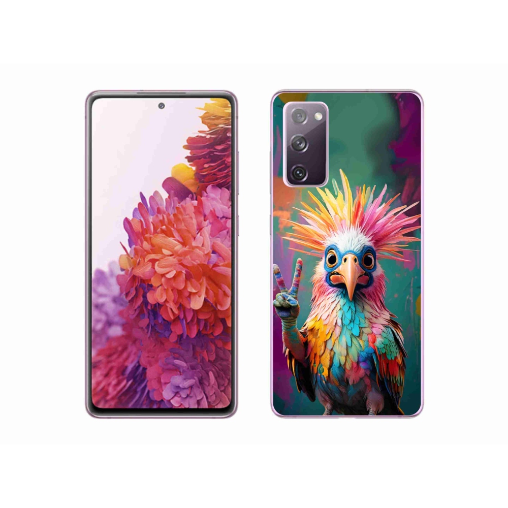 Gelový kryt mmCase na Samsung Galaxy S20 FE - barevný rebel