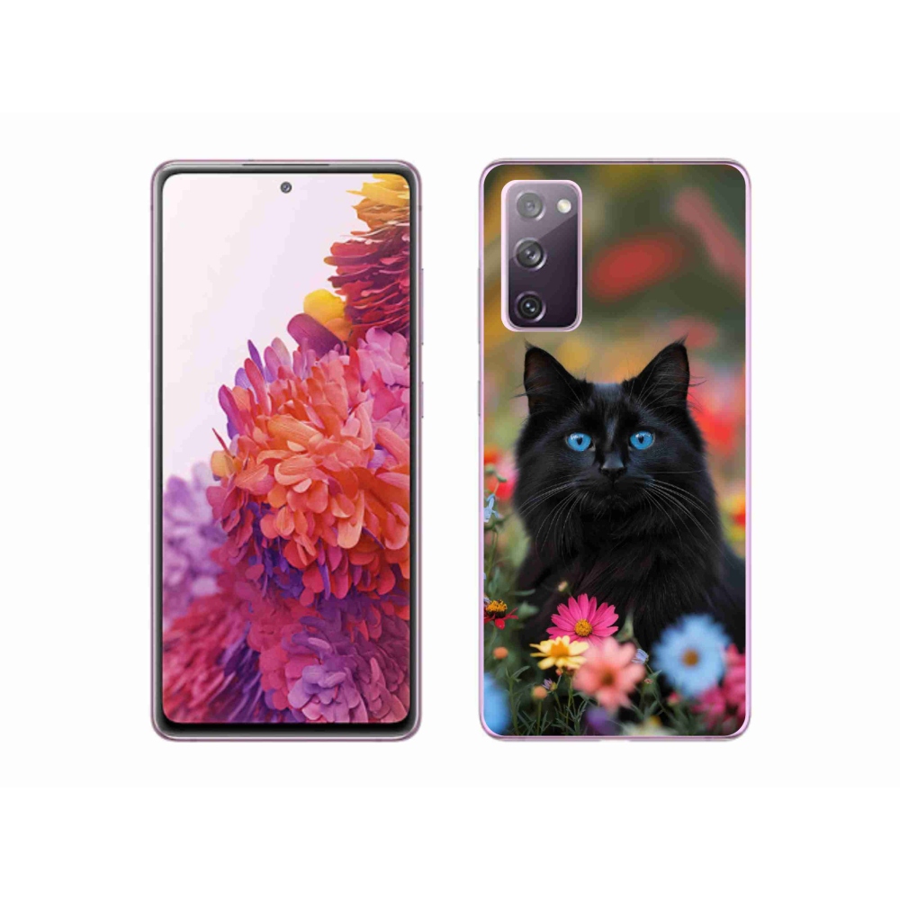 Gelový kryt mmCase na Samsung Galaxy S20 FE - černé kotě 4
