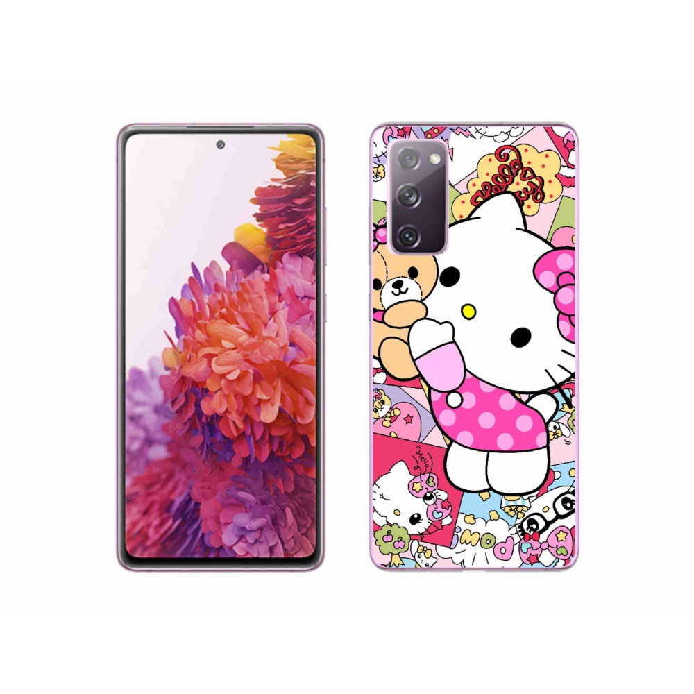 Gelový kryt mmCase na Samsung Galaxy S20 FE - cute kitty