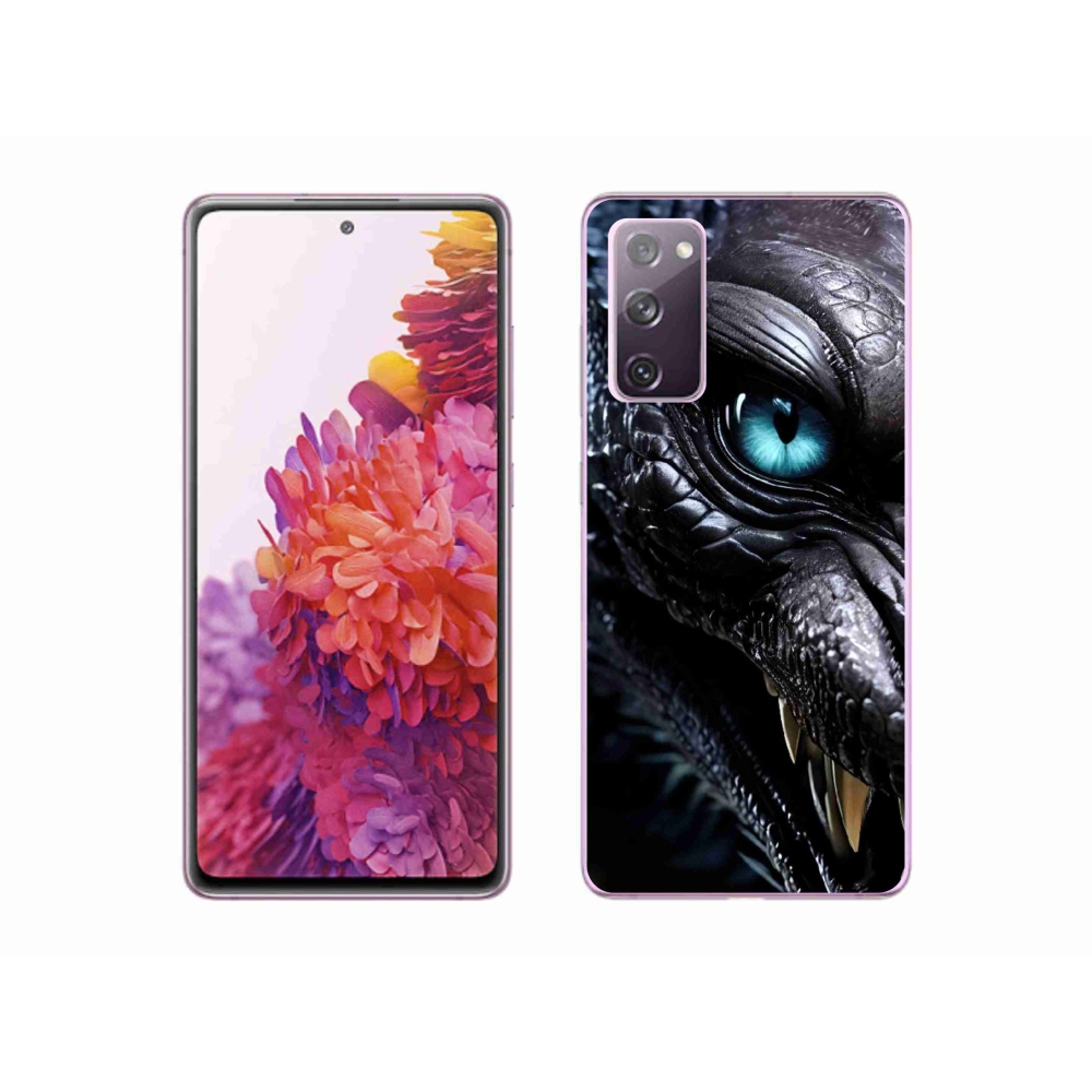Gelový kryt mmCase na Samsung Galaxy S20 FE - dračí pohled