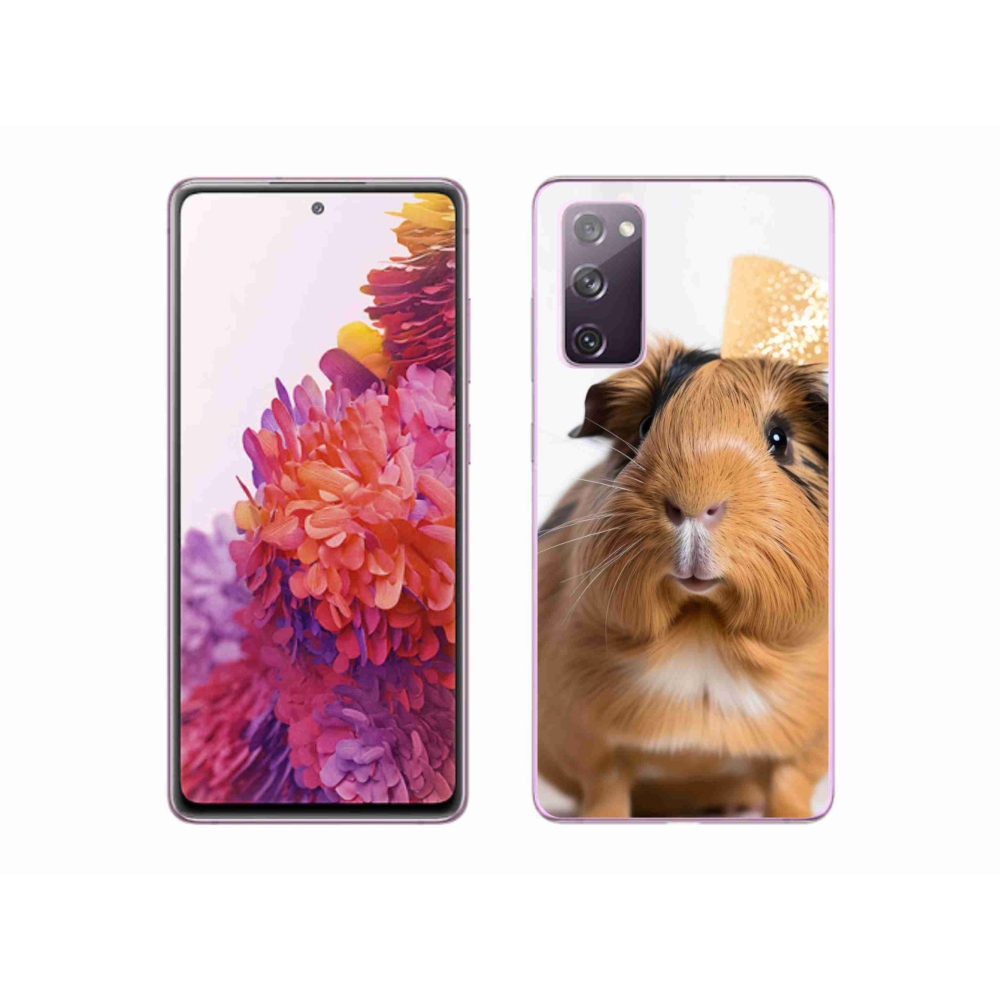 Gelový kryt mmCase na Samsung Galaxy S20 FE - hnědé morče