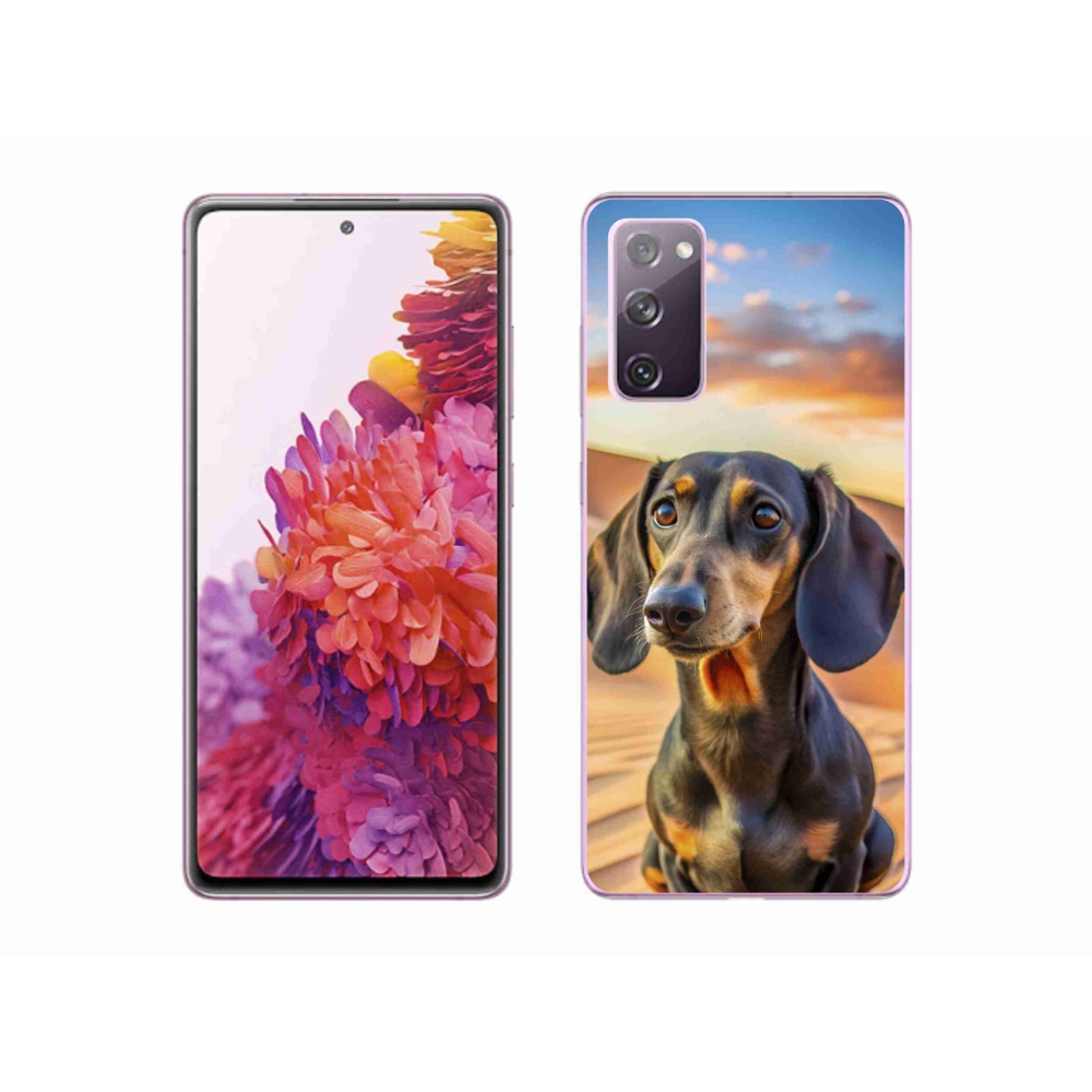 Gelový kryt mmCase na Samsung Galaxy S20 FE - jezevčík 3 