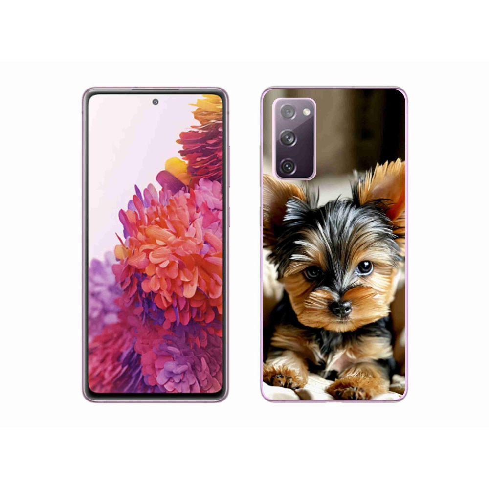 Gelový kryt mmCase na Samsung Galaxy S20 FE - jorkšír 11