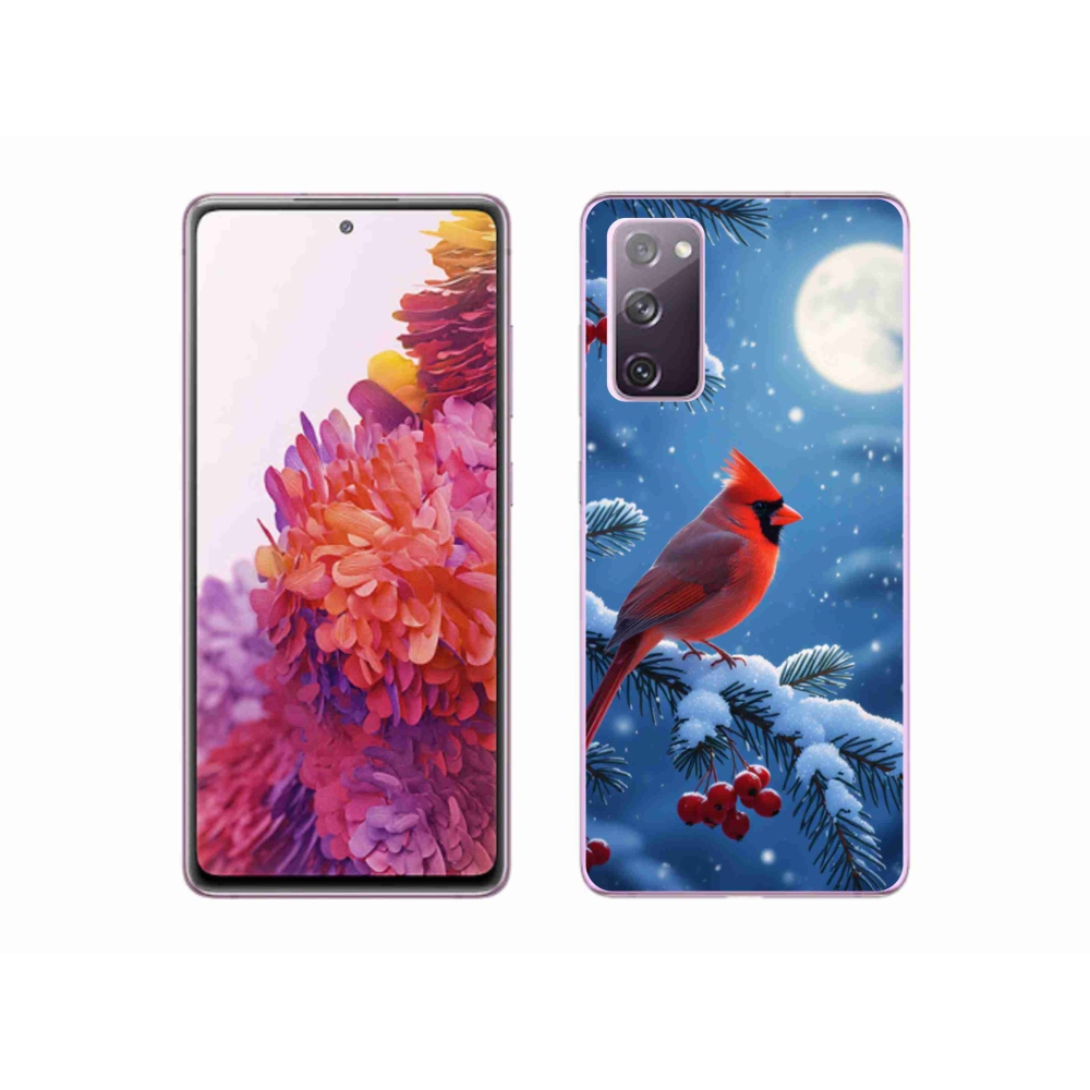 Gelový kryt mmCase na Samsung Galaxy S20 FE - kardinál červený