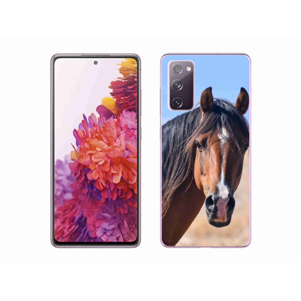 Gelový kryt mmCase na Samsung Galaxy S20 FE - klidný kůň