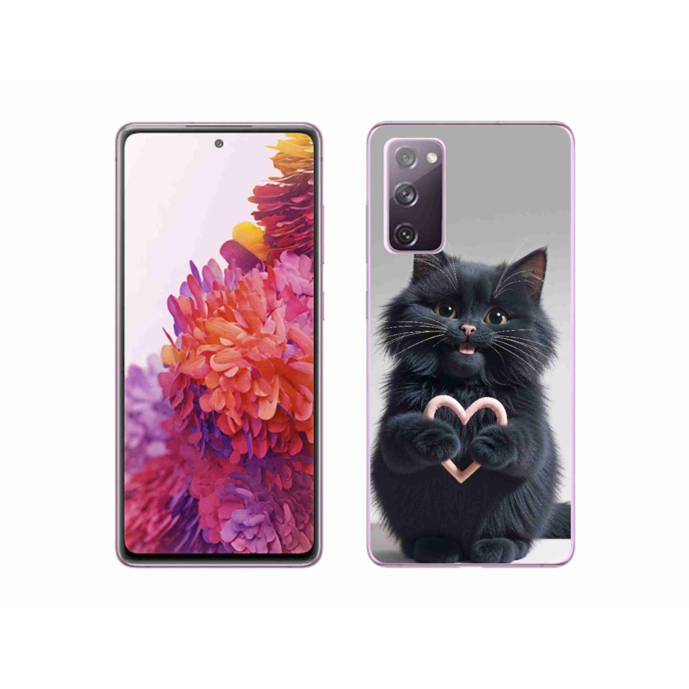 Gelový kryt mmCase na Samsung Galaxy S20 FE - kočičí láska 3