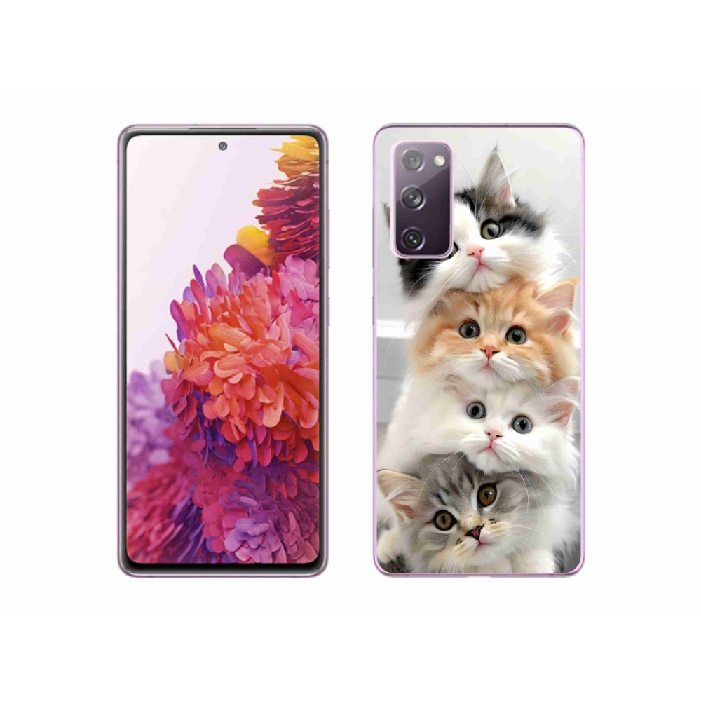 Gelový kryt mmCase na Samsung Galaxy S20 FE - kočičí parta