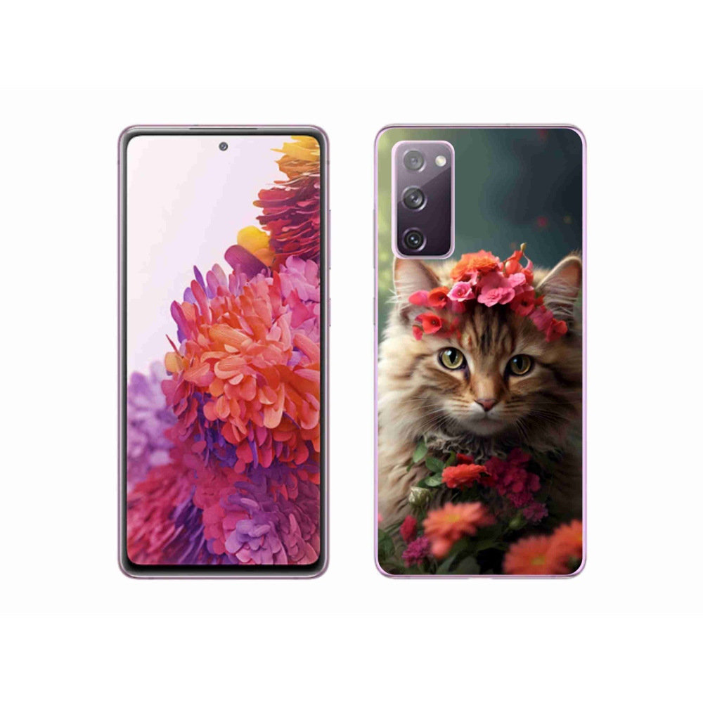 Gelový kryt mmCase na Samsung Galaxy S20 FE - kočíčí princezna