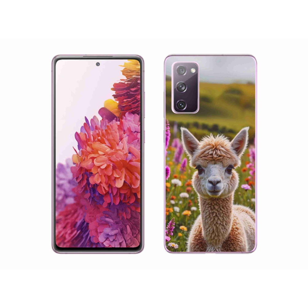 Gelový kryt mmCase na Samsung Galaxy S20 FE - lama na louce