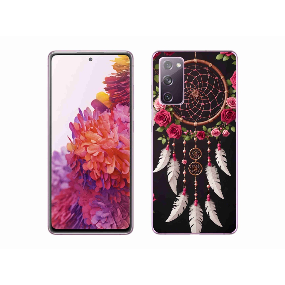 Gelový kryt mmCase na Samsung Galaxy S20 FE - lapač snů s růžemi