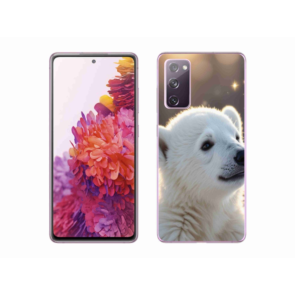 Gelový kryt mmCase na Samsung Galaxy S20 FE - lední medvěd